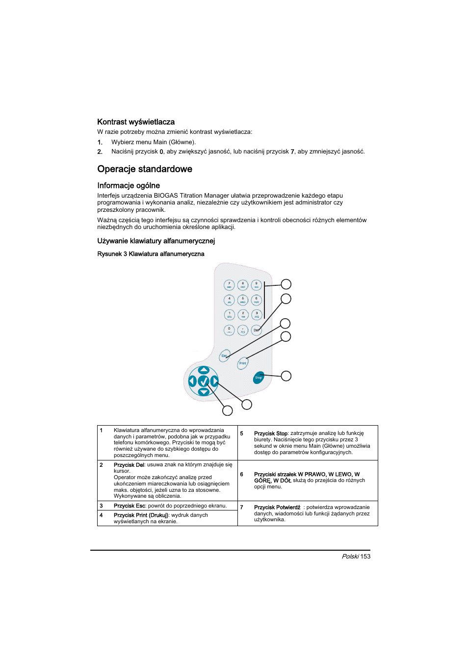 Operacje standardowe | Hach-Lange BIOGAS Basic User Manual User Manual | Page 153 / 217