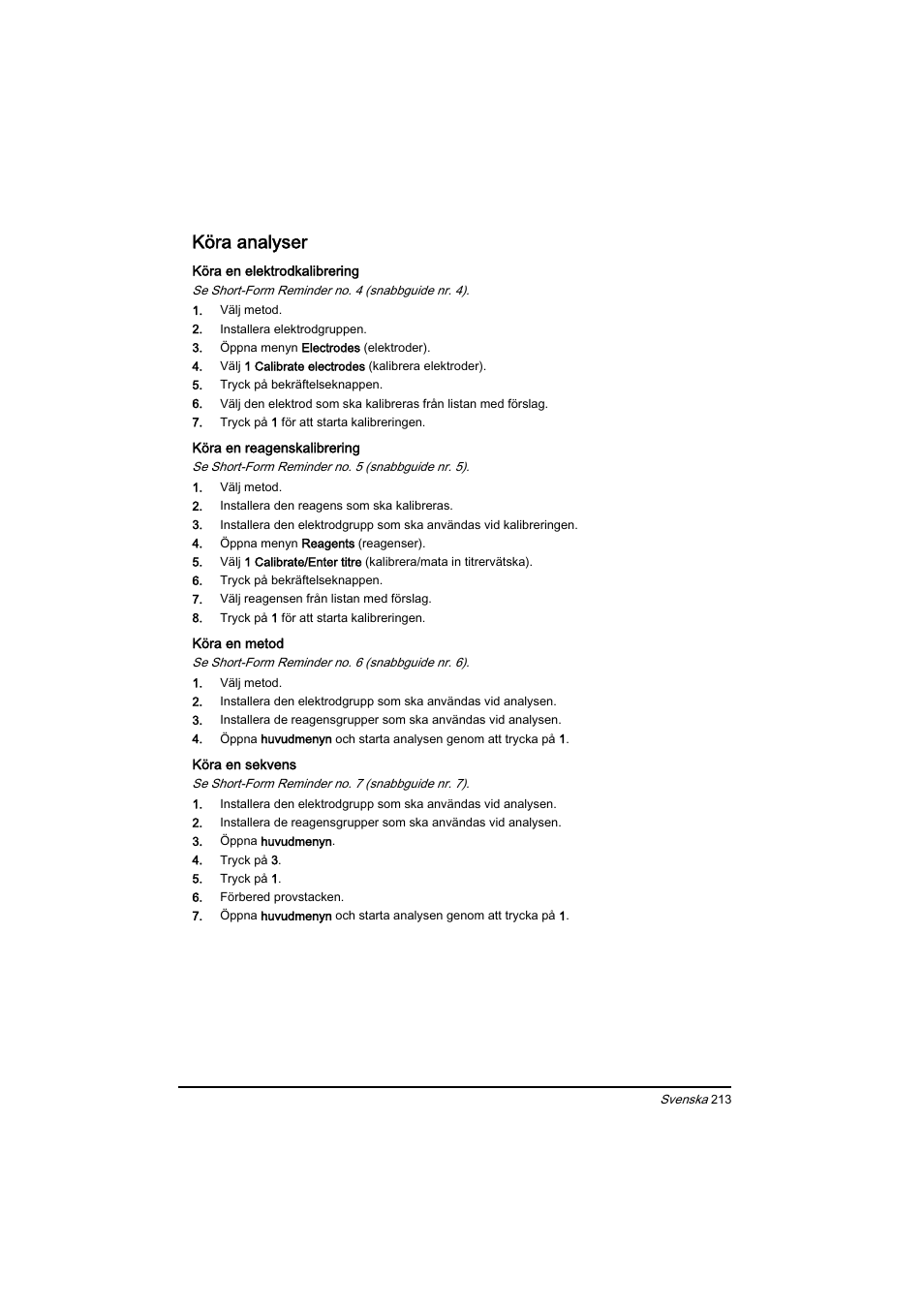 Köra analyser | Hach-Lange BIOGAS Basic User Manual User Manual | Page 213 / 217