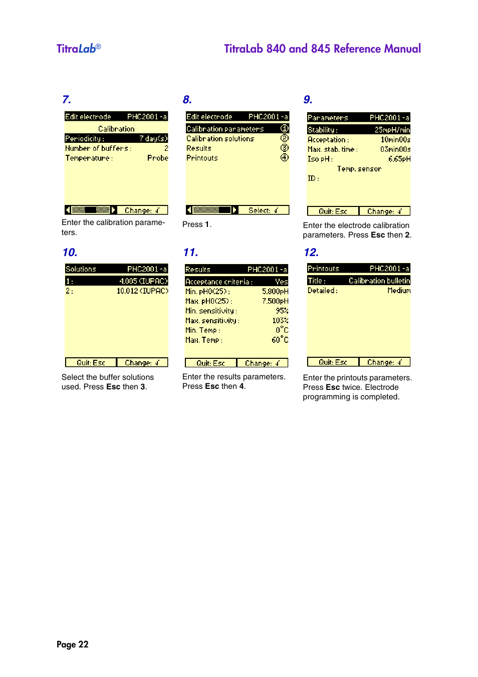 Hach-Lange TITRALAB 840_845 Reference Manual User Manual | Page 22 / 214