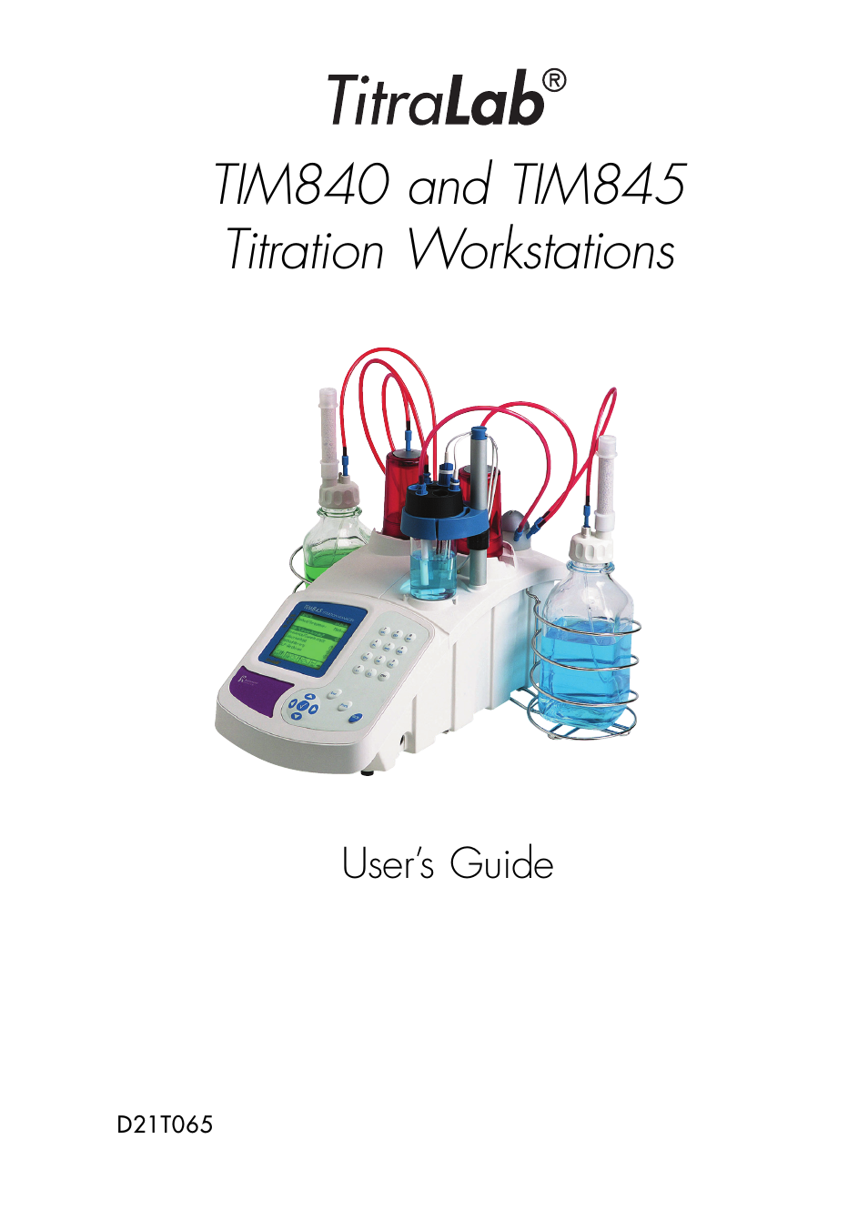 Hach-Lange TITRALAB 840_845 User Guide User Manual | 80 pages