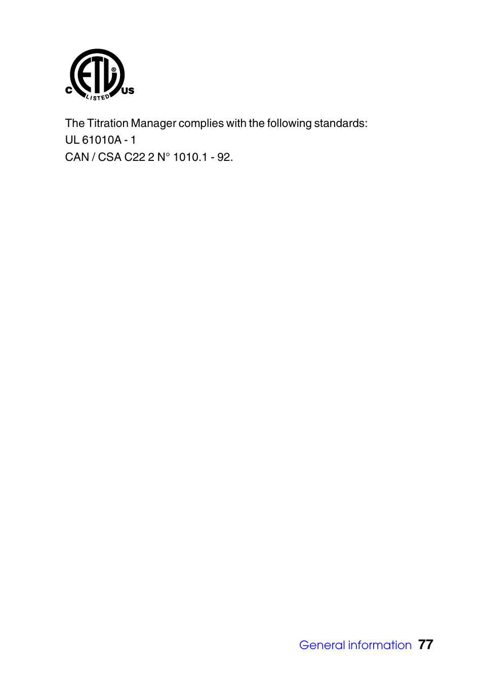 Hach-Lange TITRALAB 840_845 User Guide User Manual | Page 77 / 80