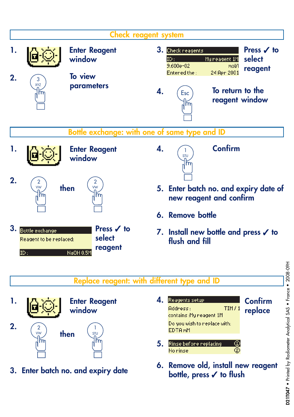Hach-Lange TITRALAB Short-form Reminders User Manual | Page 6 / 32