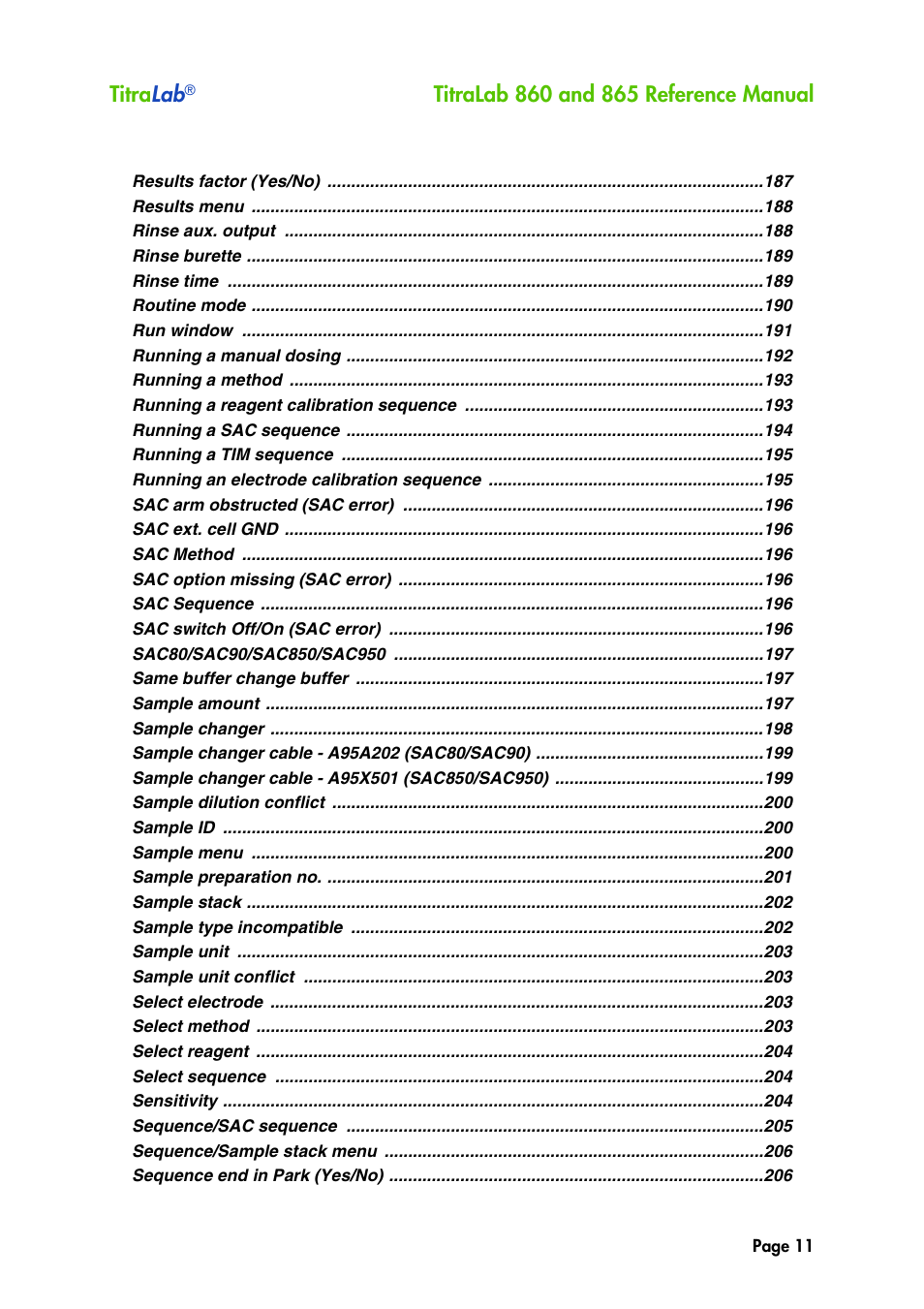 Titra lab | Hach-Lange TITRALAB 860_865 Reference Manual User Manual | Page 11 / 244