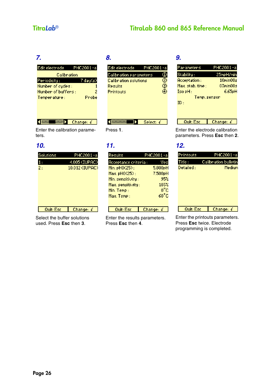 Hach-Lange TITRALAB 860_865 Reference Manual User Manual | Page 26 / 244