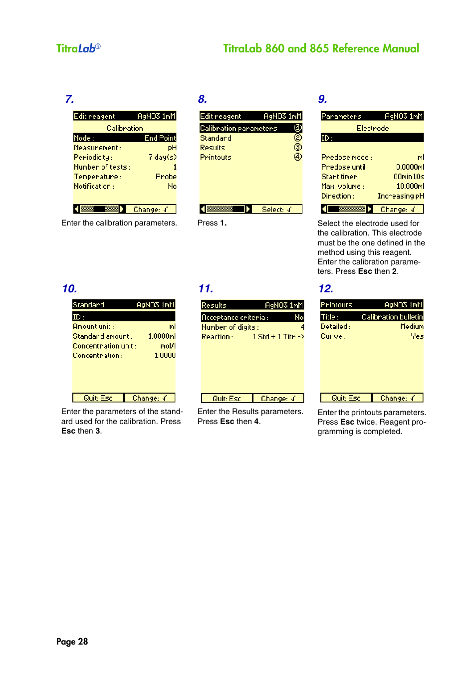 Hach-Lange TITRALAB 860_865 Reference Manual User Manual | Page 28 / 244