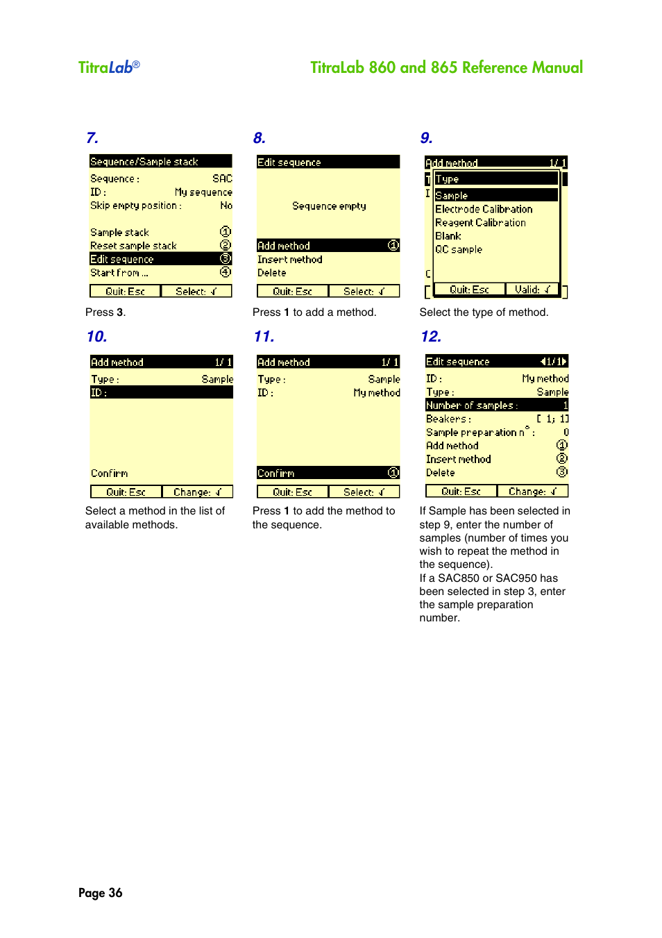 Hach-Lange TITRALAB 860_865 Reference Manual User Manual | Page 36 / 244
