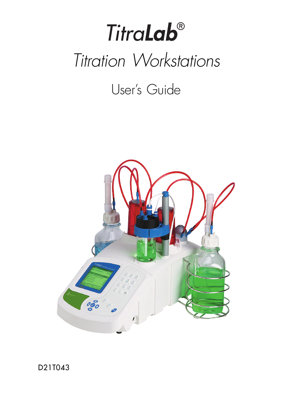 Hach-Lange TITRALAB Users Guide User Manual | 88 pages