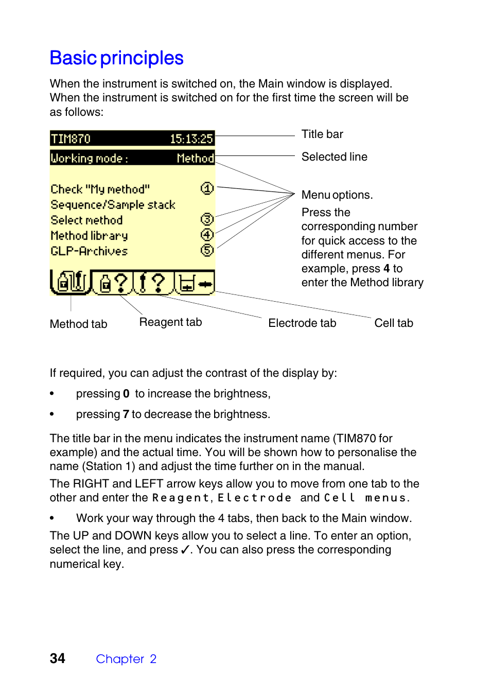 Basic principles | Hach-Lange TITRALAB Users Guide User Manual | Page 34 / 88