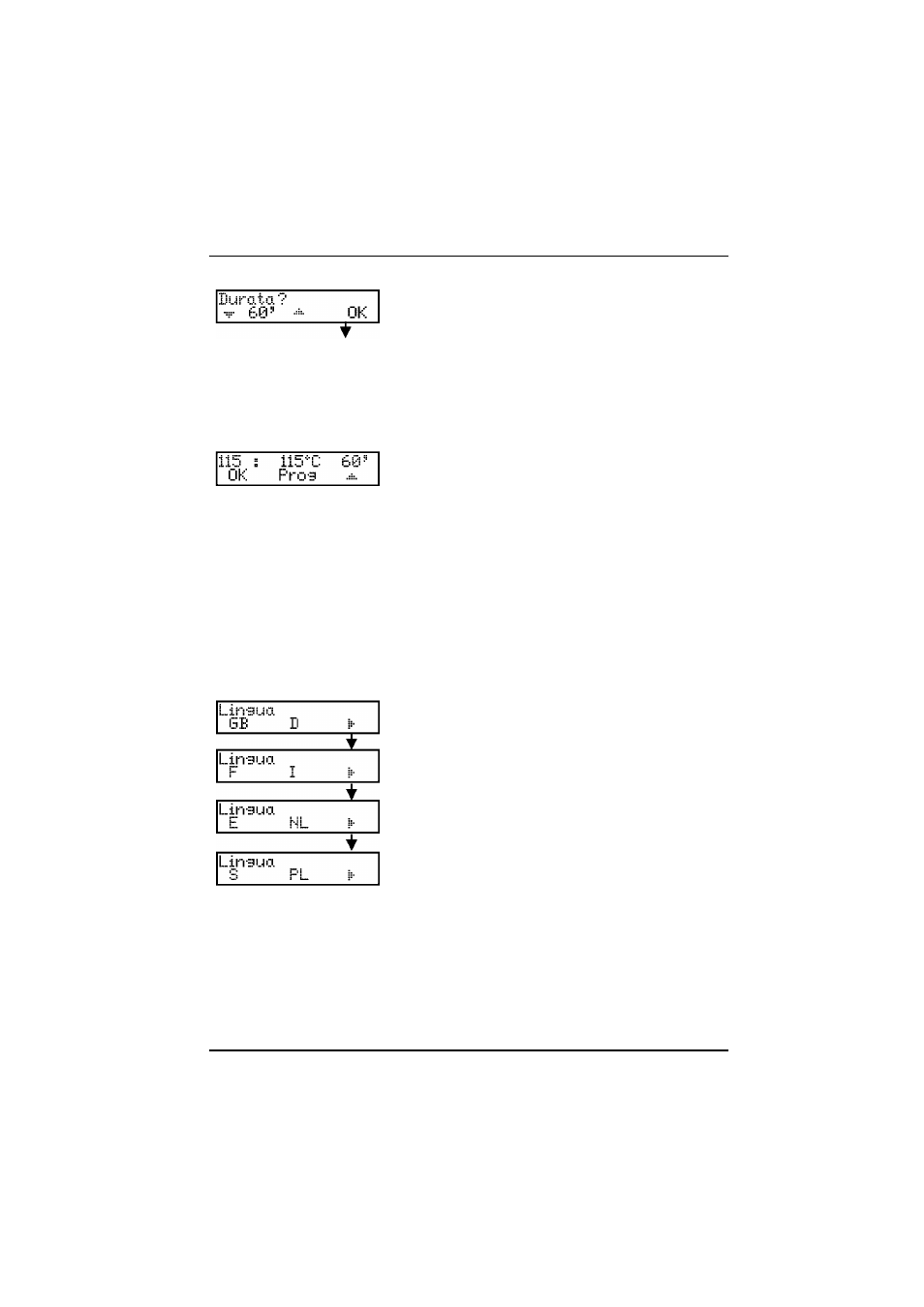 5 lingua, Messa in servizio | Hach-Lange LT 200 Thermostat User Manual | Page 142 / 335