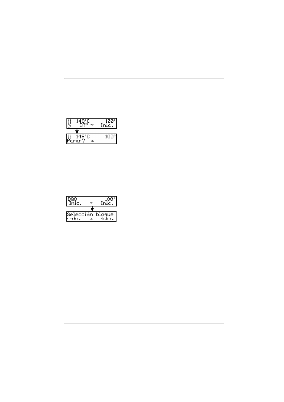 4 función de parada, 3 seleccionar el programa, Puesta en marcha 5.2.4 función de parada | Hach-Lange LT 200 Thermostat User Manual | Page 176 / 335
