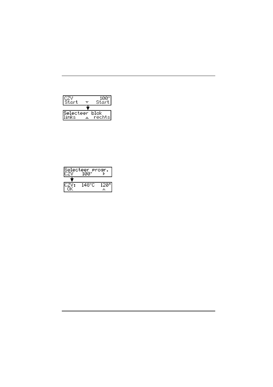 3 programmakeuze, Starten | Hach-Lange LT 200 Thermostat User Manual | Page 214 / 335