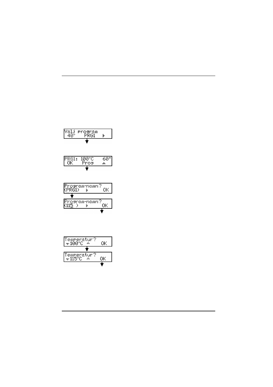 4 egna temperaturprogram, Idrifttagning | Hach-Lange LT 200 Thermostat User Manual | Page 252 / 335