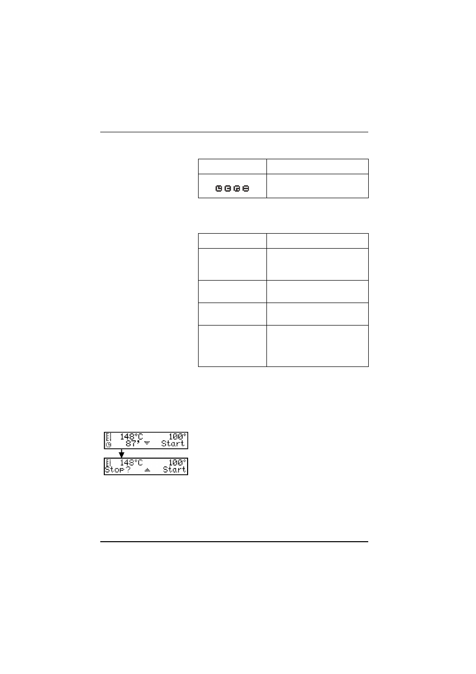 2 clock symbol, 3 beep functions, 4 stop function | Hach-Lange LT 200 Thermostat User Manual | Page 63 / 335