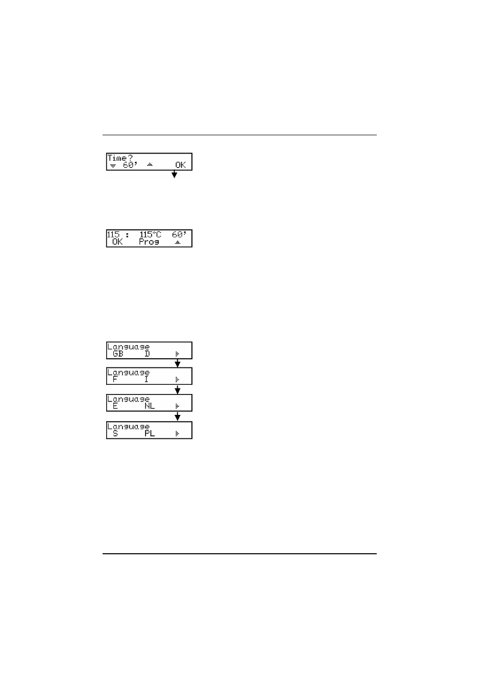 5 language, Start up | Hach-Lange LT 200 Thermostat User Manual | Page 67 / 335