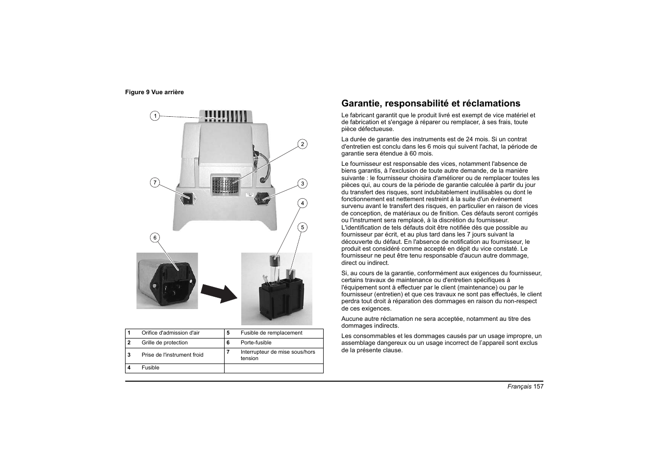 Garantie, responsabilité et réclamations | Hach-Lange HT 200 S User Manual | Page 157 / 402