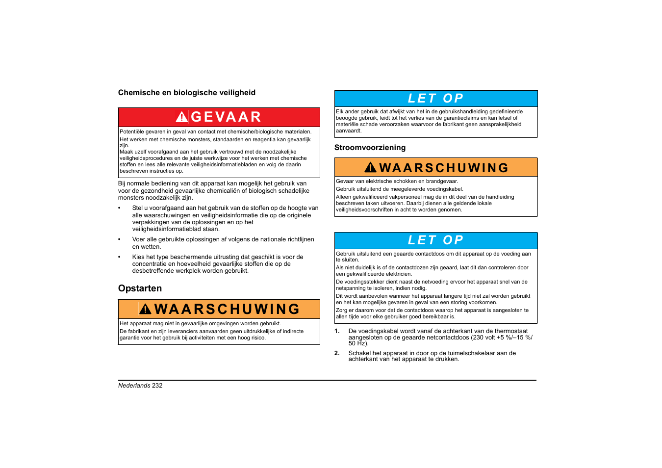 G e va a r | Hach-Lange HT 200 S User Manual | Page 232 / 402