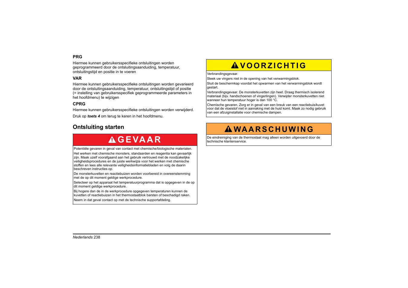G e va a r | Hach-Lange HT 200 S User Manual | Page 238 / 402