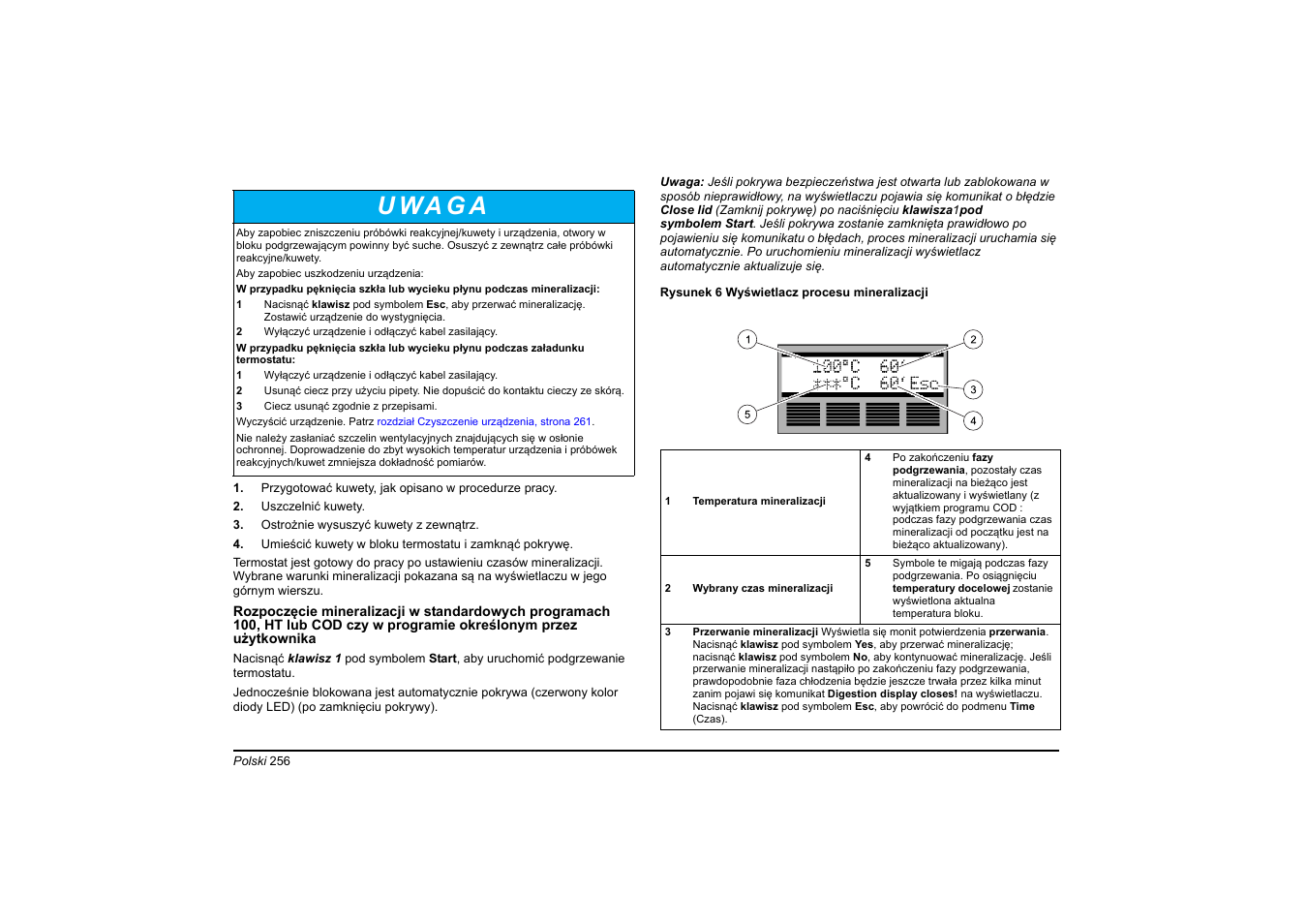 U wa g a | Hach-Lange HT 200 S User Manual | Page 256 / 402