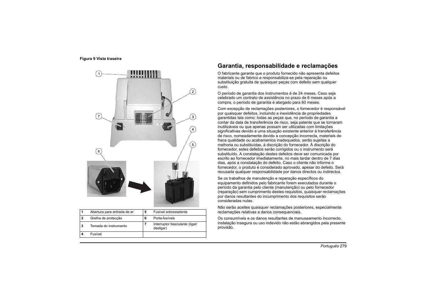 Garantia, responsabilidade e reclamações | Hach-Lange HT 200 S User Manual | Page 279 / 402