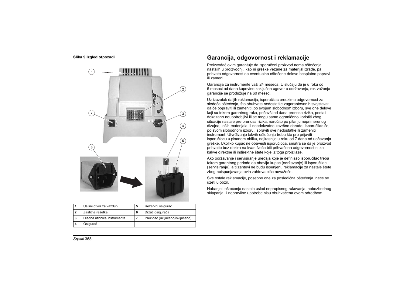 Garancija, odgovornost i reklamacije | Hach-Lange HT 200 S User Manual | Page 368 / 402