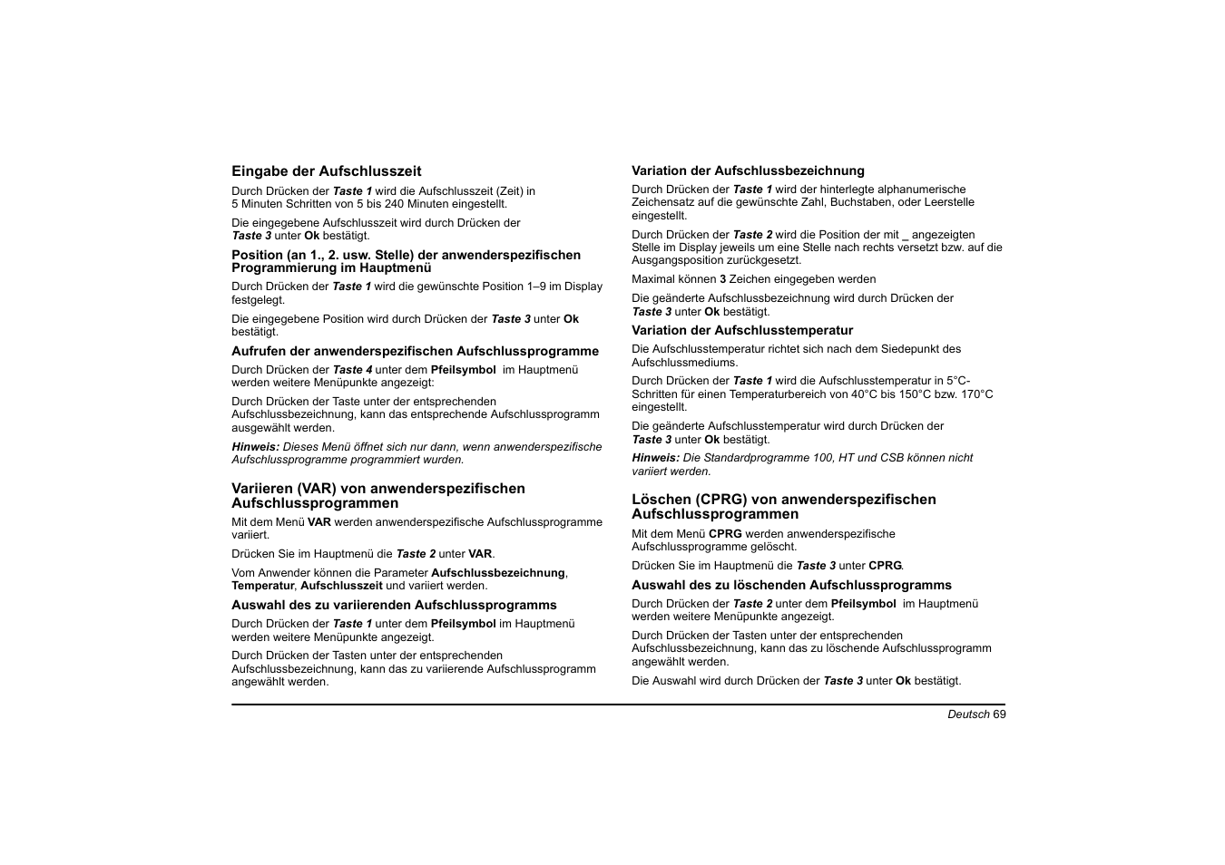 Hach-Lange HT 200 S User Manual | Page 69 / 402