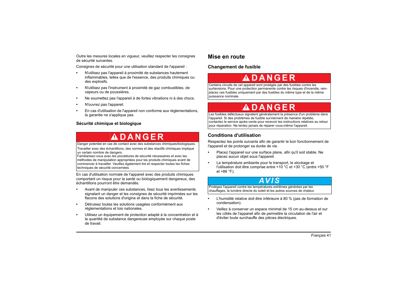 Av i s | Hach-Lange LT20 User Manual | Page 41 / 89
