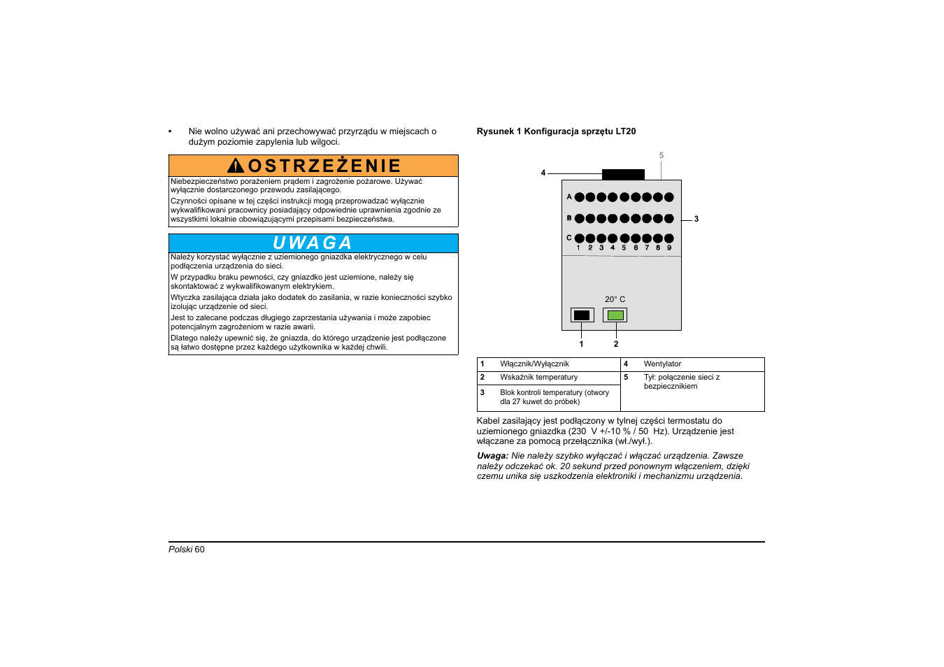 U wa g a | Hach-Lange LT20 User Manual | Page 60 / 89