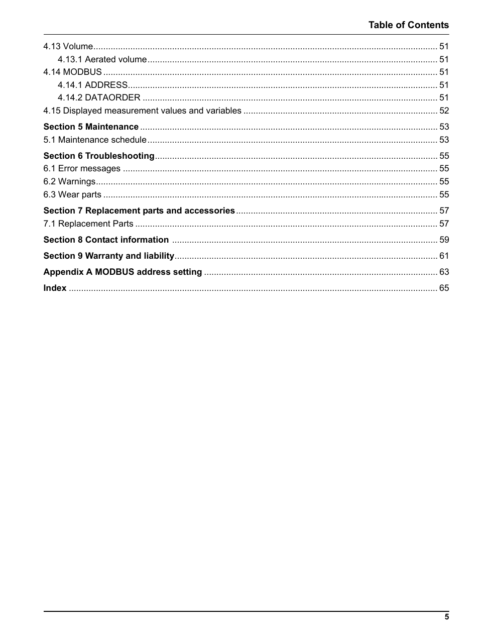 Hach-Lange RTC103 N-Module User Manual | Page 5 / 66