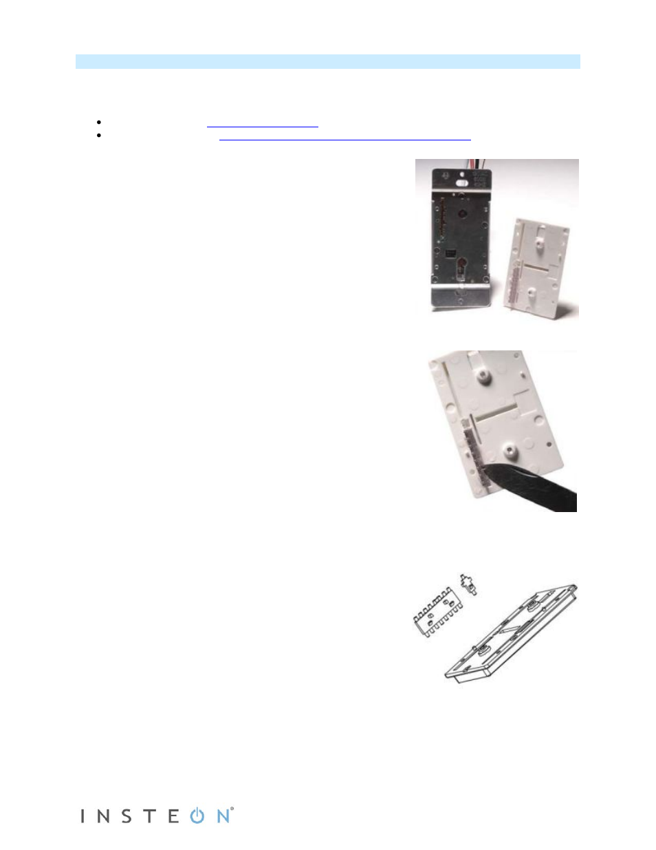 Change paddle and led colors | INSTEON SwitchLinc Relay (2476S) Manual User Manual | Page 15 / 21