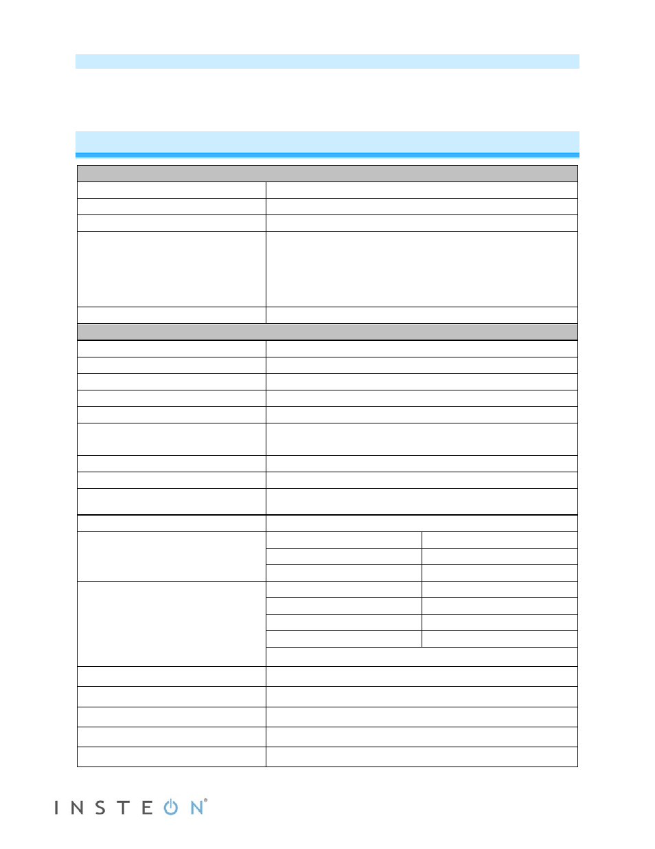 Error blink, Specifications | INSTEON SwitchLinc Dimmer (Dual-Band) - (2477D) Manual (Prior to Version 7.0) User Manual | Page 12 / 16