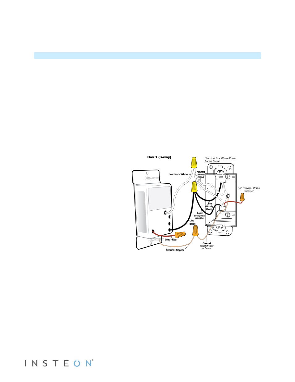 Installation – circuit with 3 (or more) switches | INSTEON SwitchLinc Dimmer (Dual-Band) - (2477D) Manual (Prior to Version 7.0) User Manual | Page 5 / 16