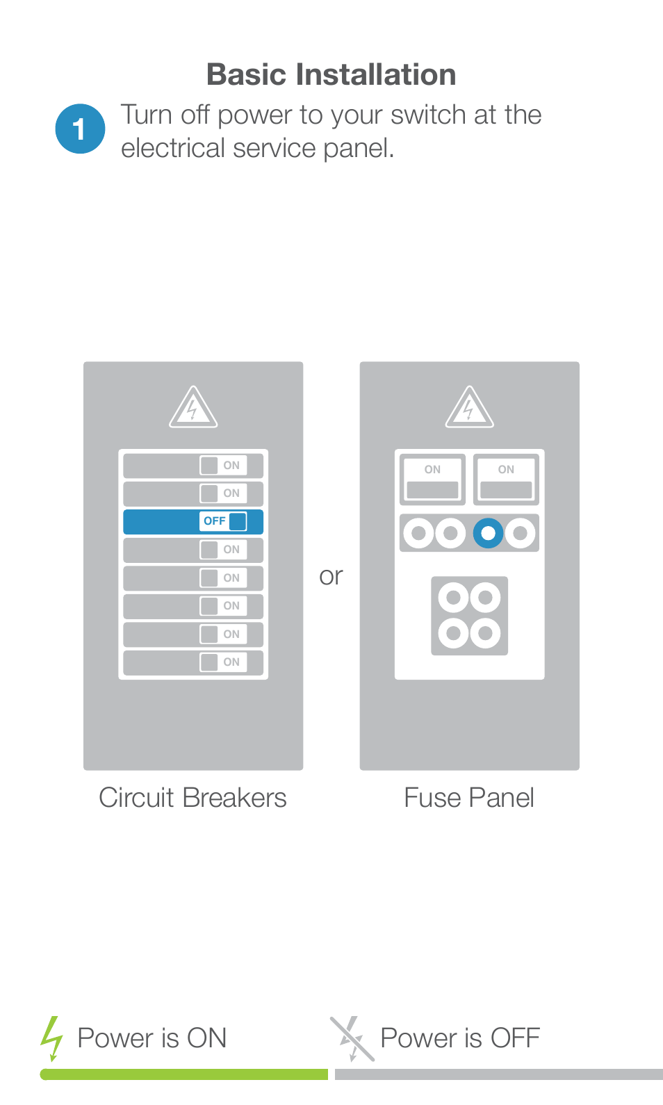 Basic installation 1 | INSTEON SwitchLinc Relay (Dual-Band) (2477S) Quick Start User Manual | Page 4 / 12