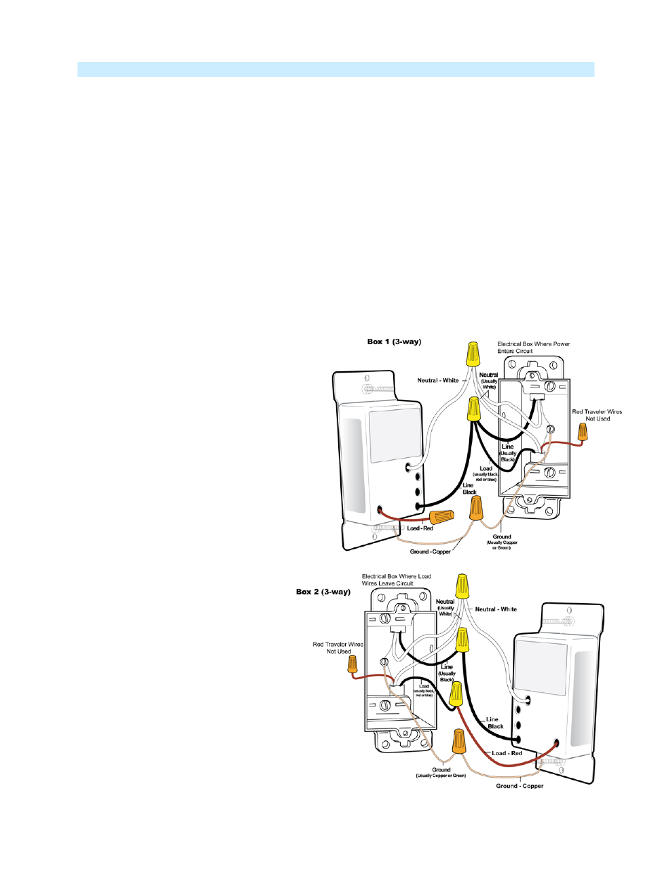 Installation – circuit with 2 switches (3-way) | INSTEON SwitchLinc Dimmer 100-277VAC (dual band) (2478D) Manual User Manual | Page 6 / 19