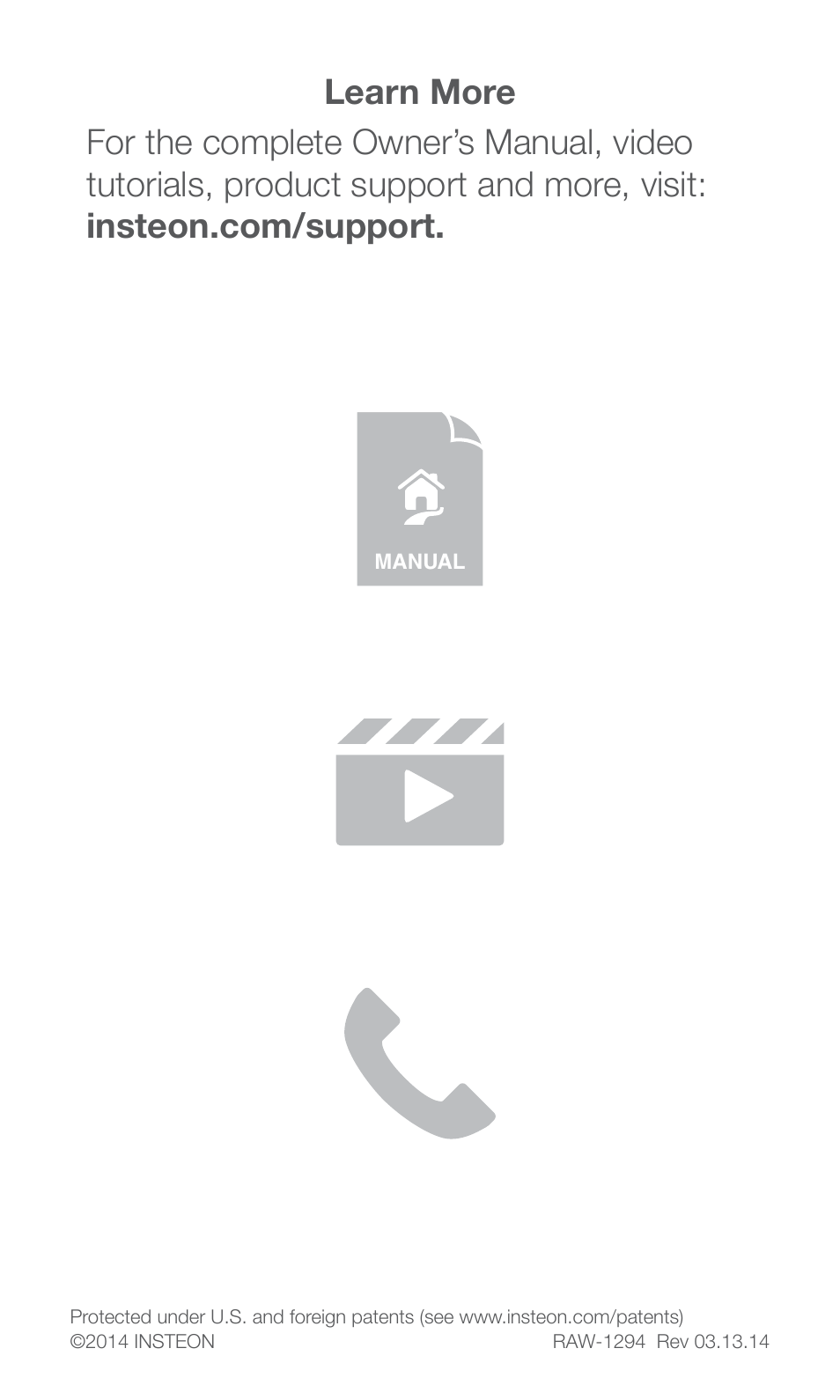 INSTEON LampLinc Dimmer Module (Dual-Band) (2457D2) Quick Start User Manual | Page 8 / 8