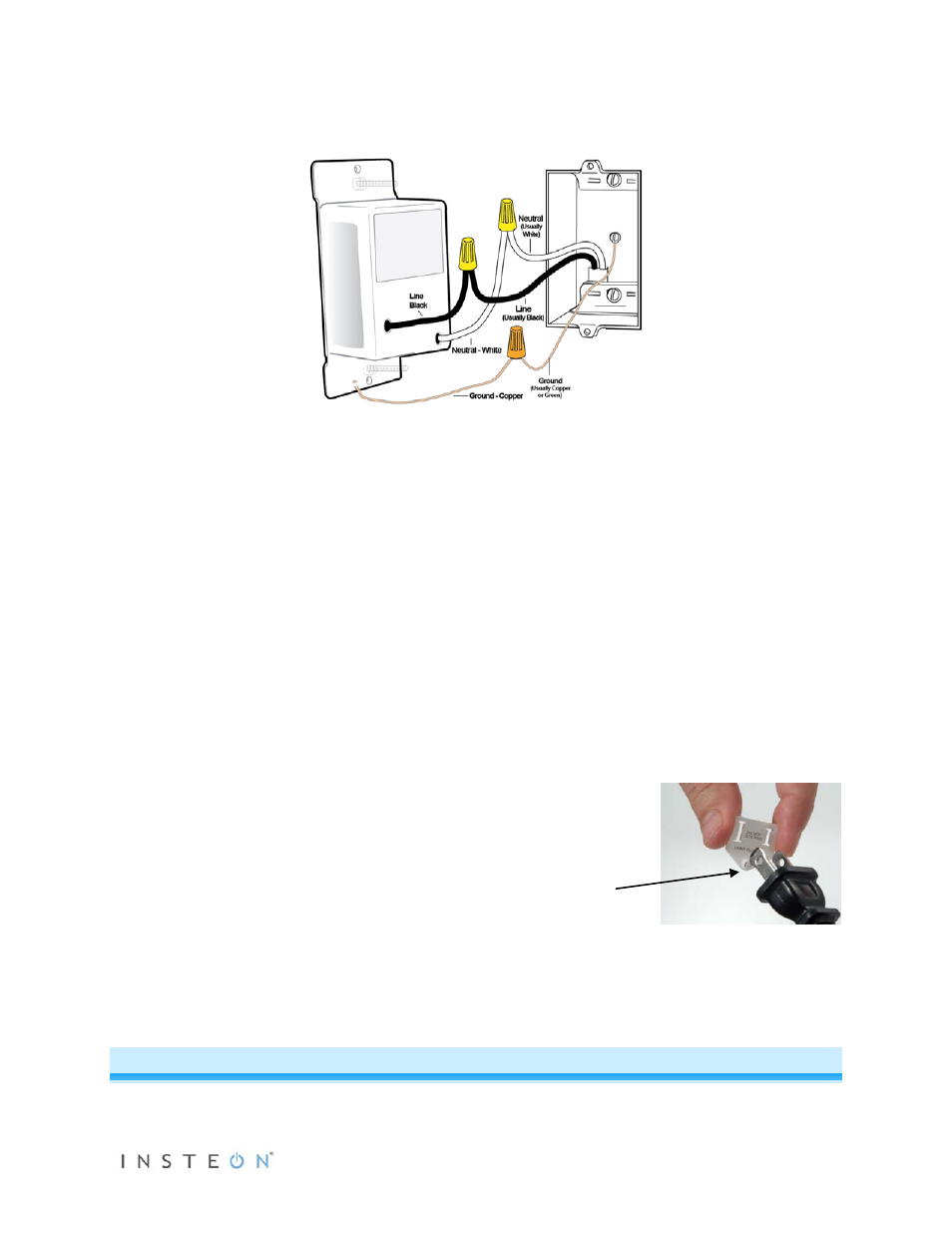Local control and status | INSTEON OutletLinc Dimmer (Dual-Band) (2472DWH) Manual User Manual | Page 4 / 13