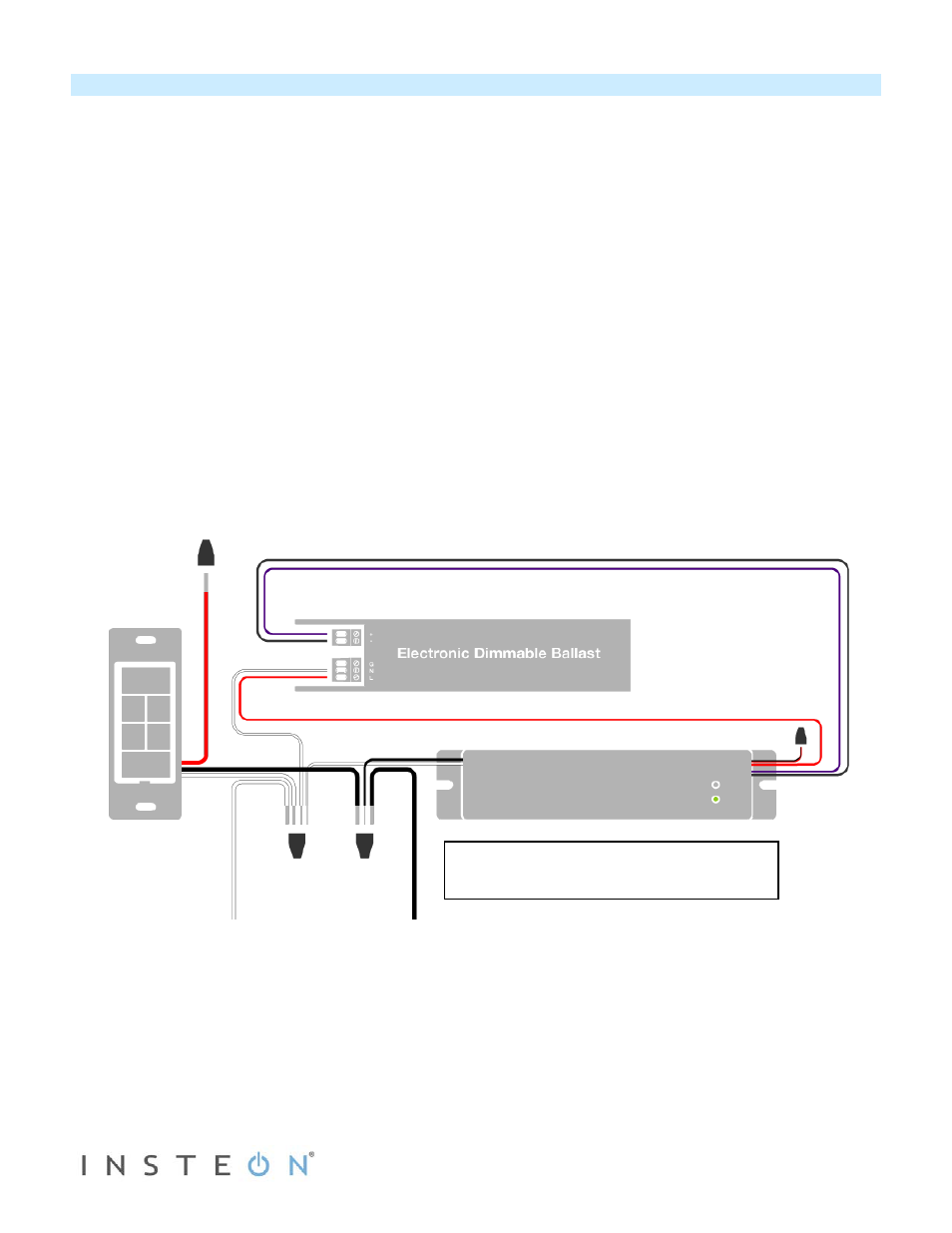 12binstall ballast dimmer for dimmable ballast, Install ballast dimmer for dimmable ballast | INSTEON Ballast Dimmer - 2475DA2 Manual User Manual | Page 5 / 16