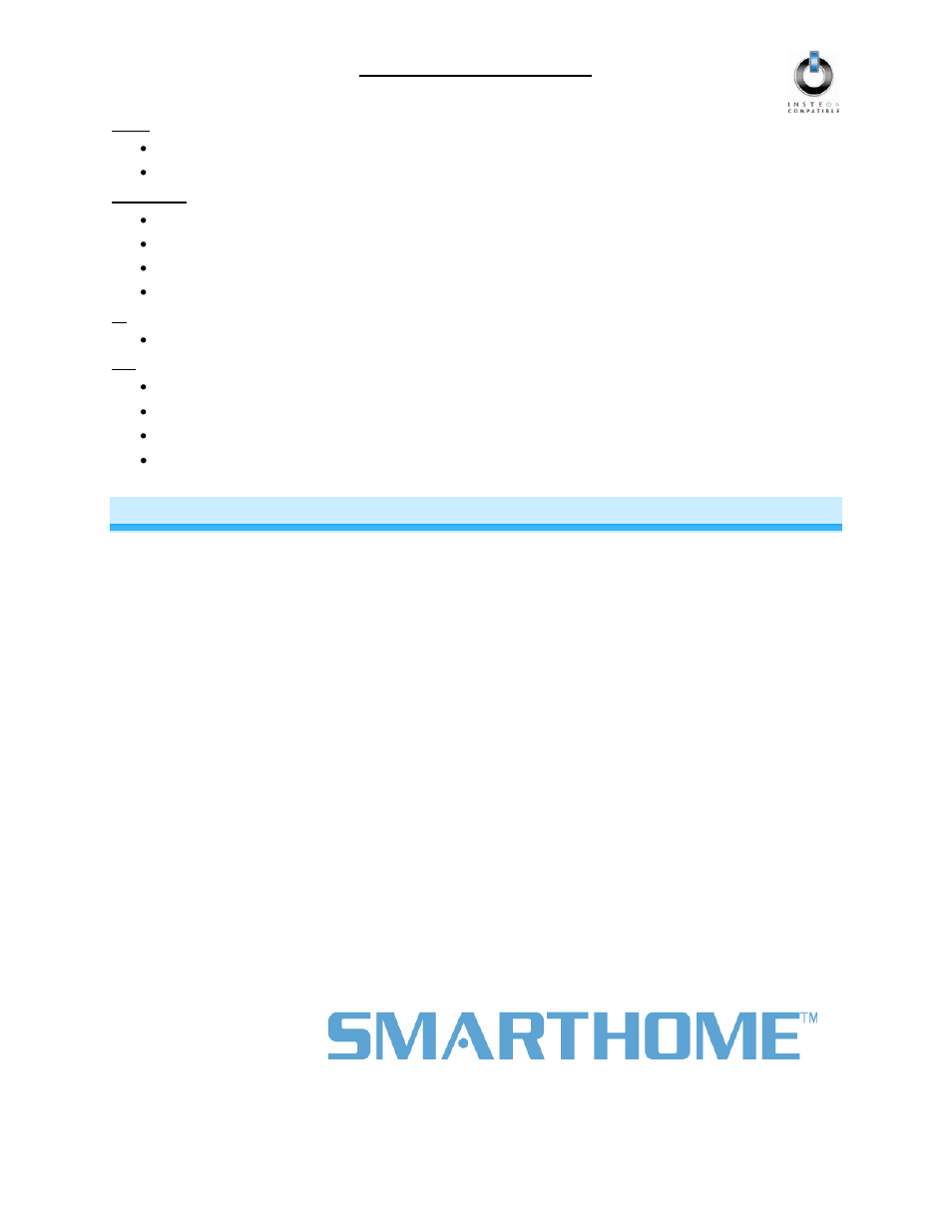 Specifications, certification, and warranty, Specifications, Certification | Limited warranty | INSTEON SeriaLinc (2410S) Manual User Manual | Page 9 / 10
