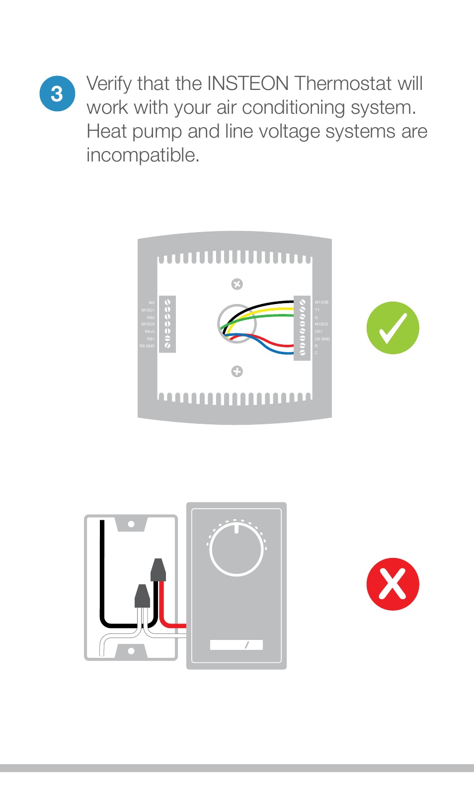 INSTEON Thermostat with Humidity (2441TH) Quick Start User Manual | Page 6 / 12