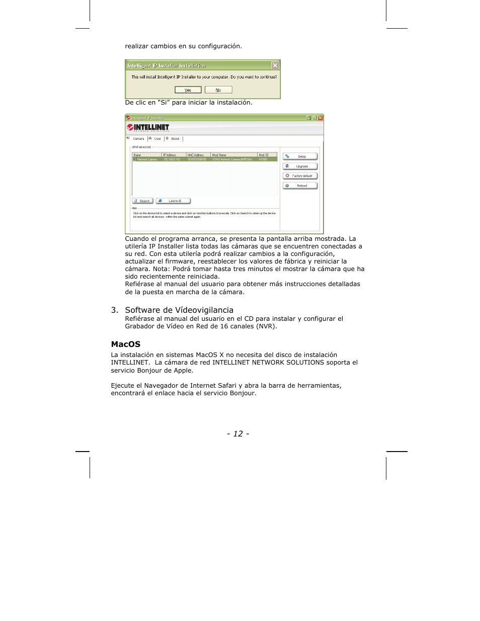 INTELLINET NETWORK ICC-130 Quick Install Guide User Manual | Page 12 / 36