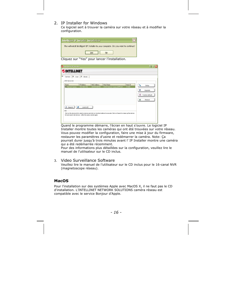 INTELLINET NETWORK ICC-130 Quick Install Guide User Manual | Page 16 / 36