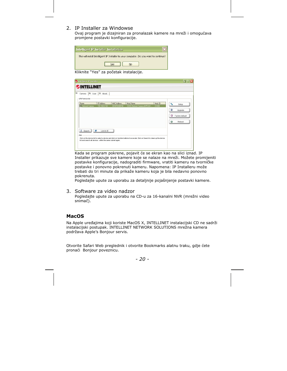 INTELLINET NETWORK ICC-130 Quick Install Guide User Manual | Page 20 / 36