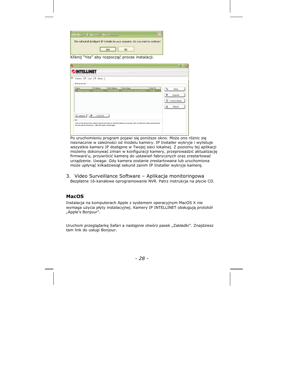 INTELLINET NETWORK ICC-130 Quick Install Guide User Manual | Page 28 / 36