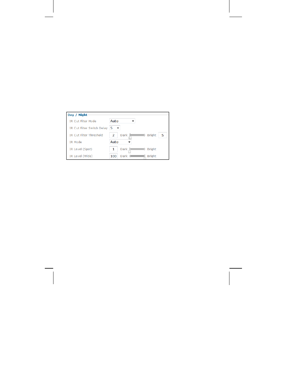 Video – day/night | INTELLINET NETWORK ICC-130 User Manual User Manual | Page 45 / 78