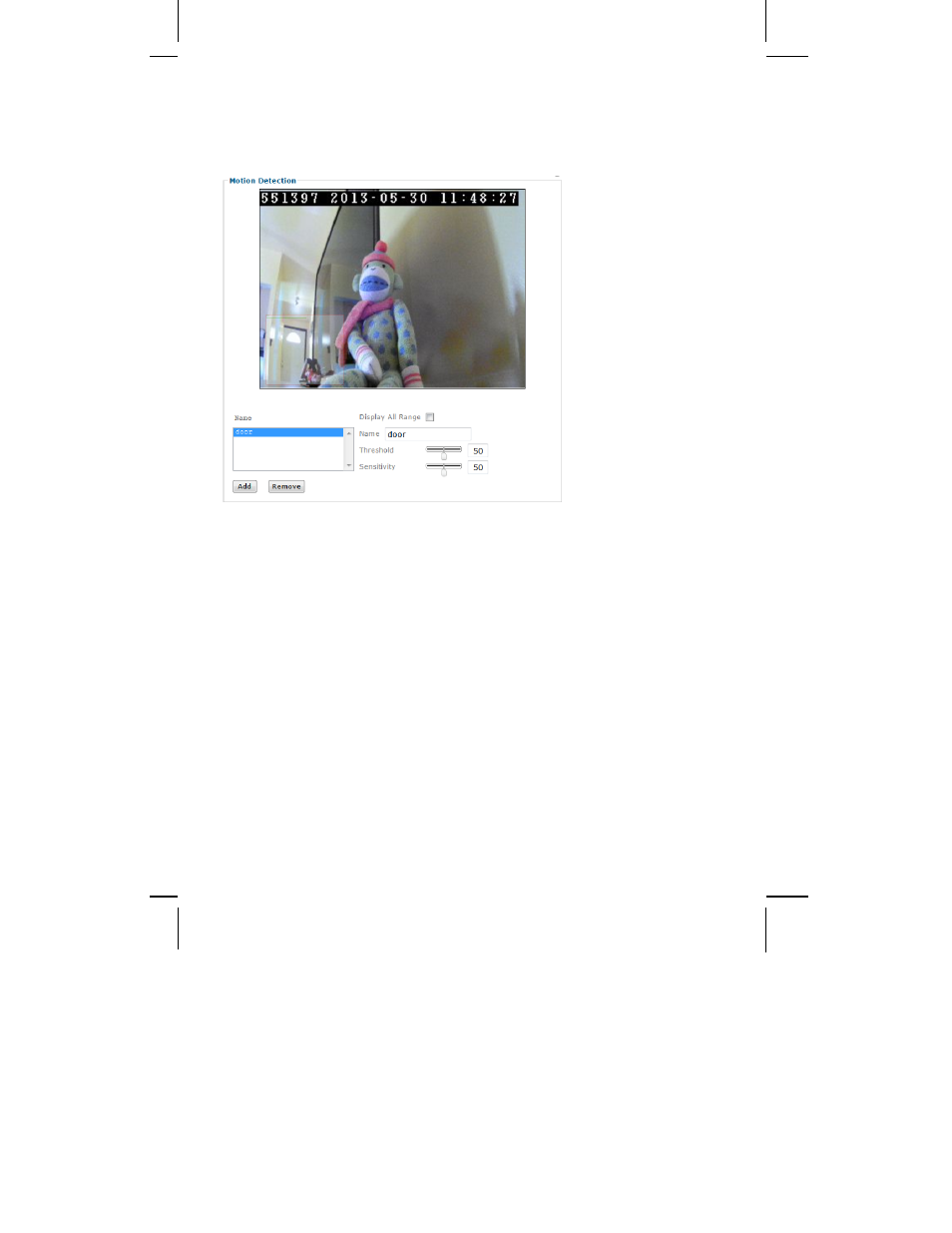 Motion detection, Tampering detection | INTELLINET NETWORK ICC-130 User Manual User Manual | Page 60 / 78