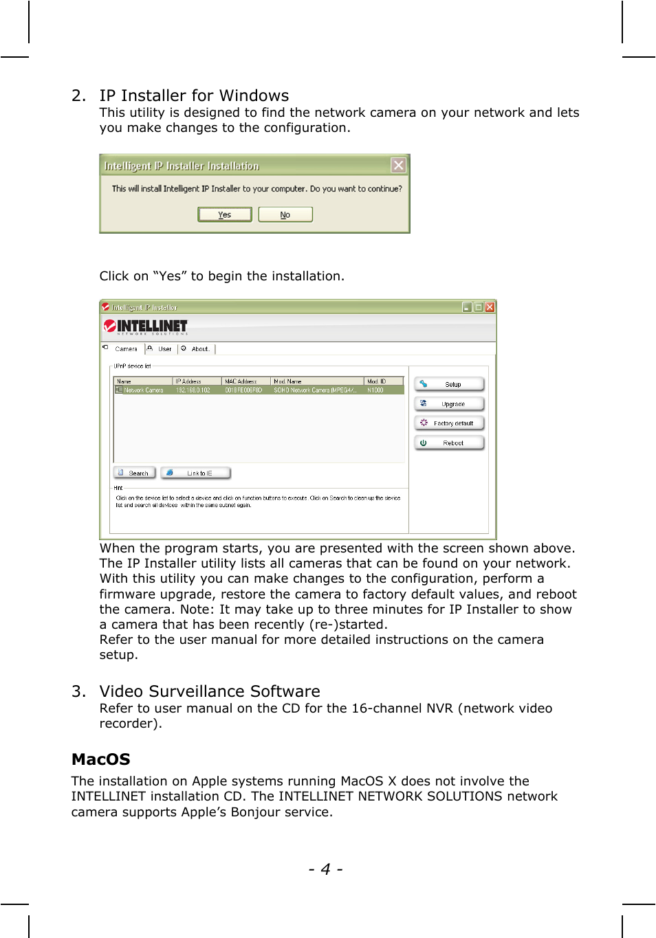 INTELLINET NETWORK NSC15-WG Quick Install Guide User Manual | Page 4 / 36