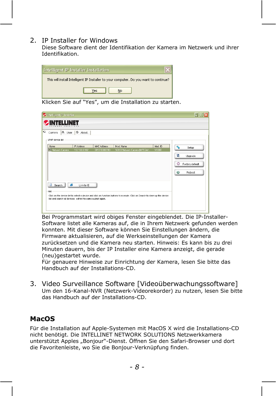 INTELLINET NETWORK NSC15-WG Quick Install Guide User Manual | Page 8 / 36