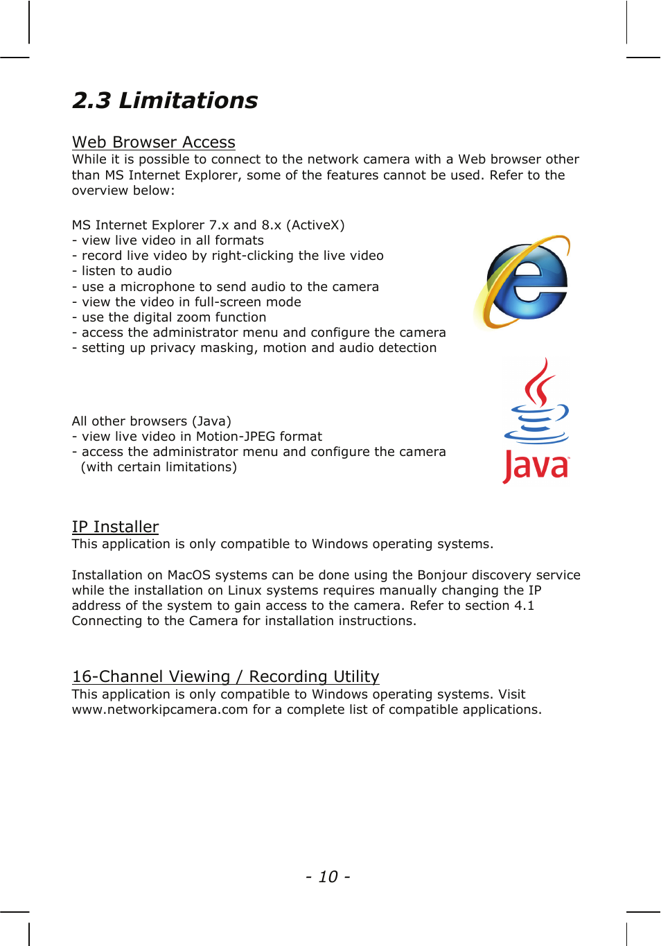 3 limitations | INTELLINET NETWORK NSC15-WG User Manual User Manual | Page 10 / 115