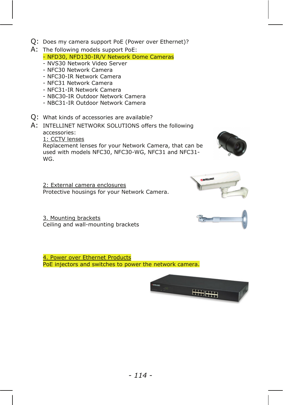 INTELLINET NETWORK NSC15-WG User Manual User Manual | Page 114 / 115