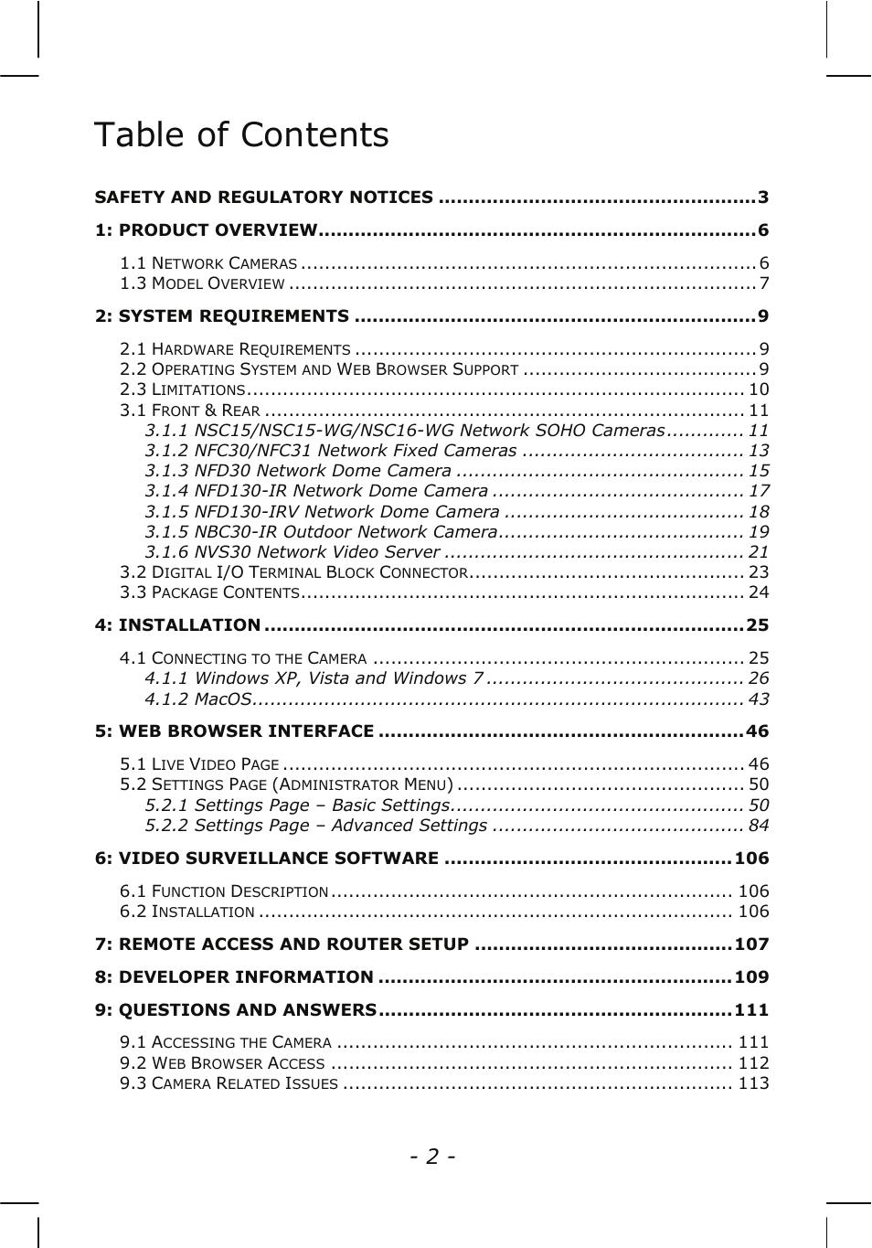 INTELLINET NETWORK NSC15-WG User Manual User Manual | Page 2 / 115