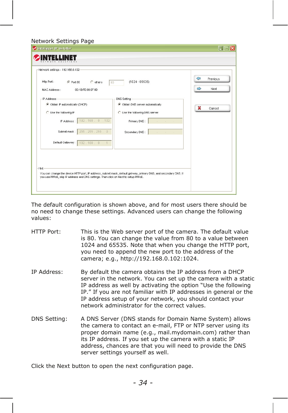 INTELLINET NETWORK NSC15-WG User Manual User Manual | Page 34 / 115
